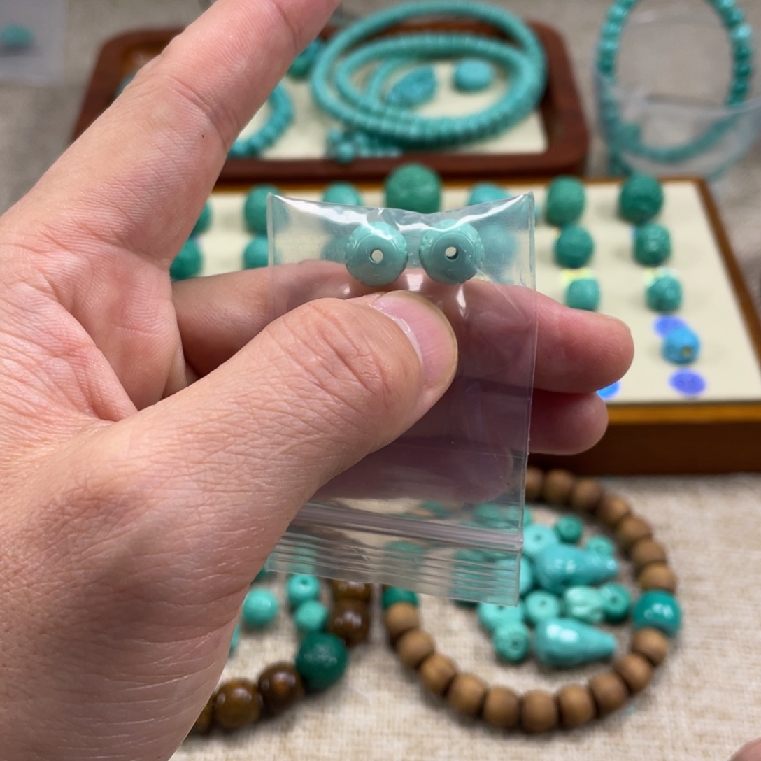 原生态湖北矿小配饰，直径1