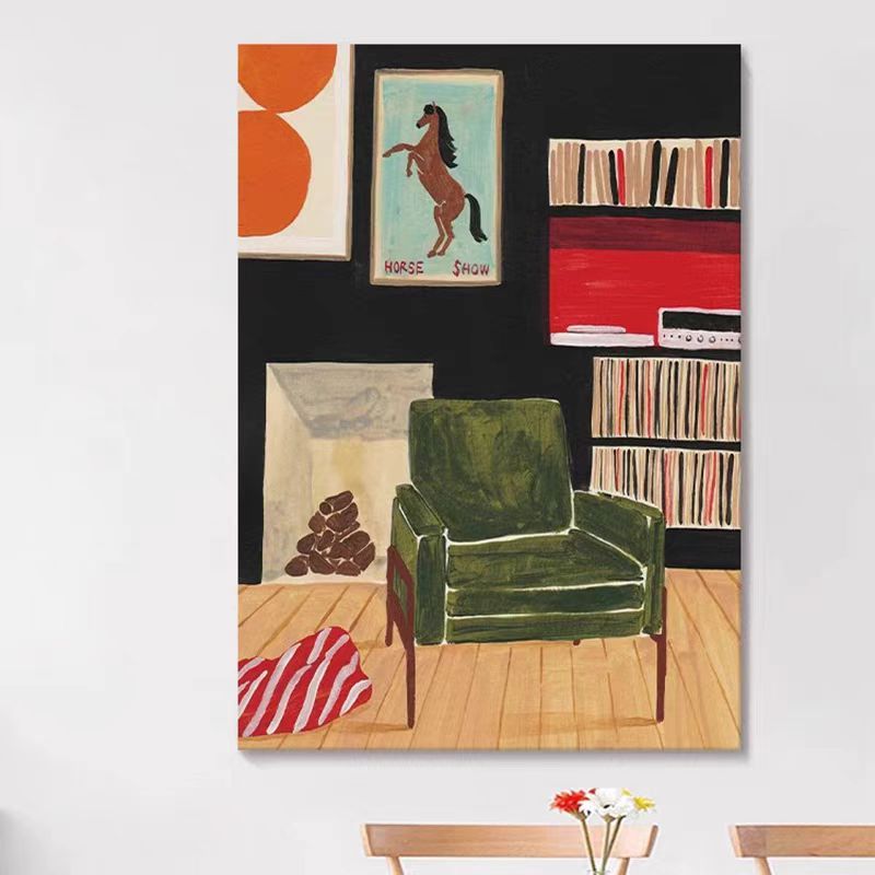 客厅抽象多巴胺肌理金沙装饰画小众客厅玄关餐厅墙壁挂画180120