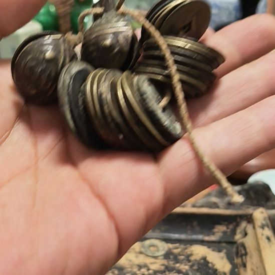 滨***海铜片片一串串35个