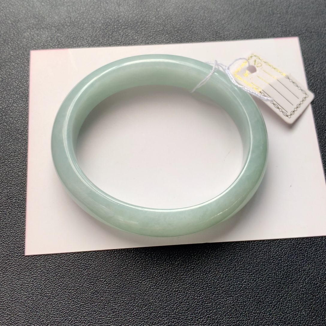 翡翠未镶嵌手镯1号52.9-45.8-12.3-7.1贵妃