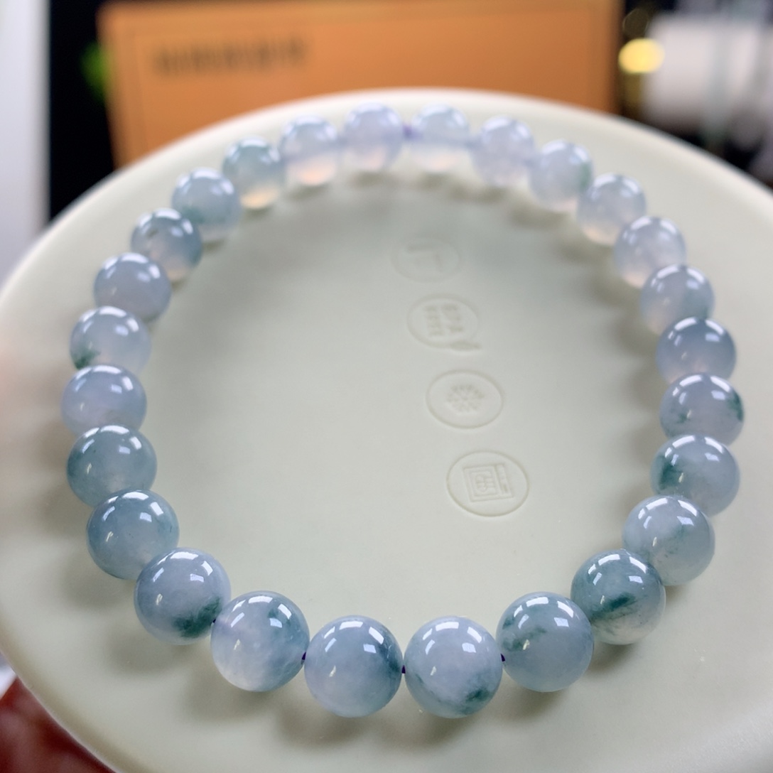 翡翠未镶嵌手链卡7