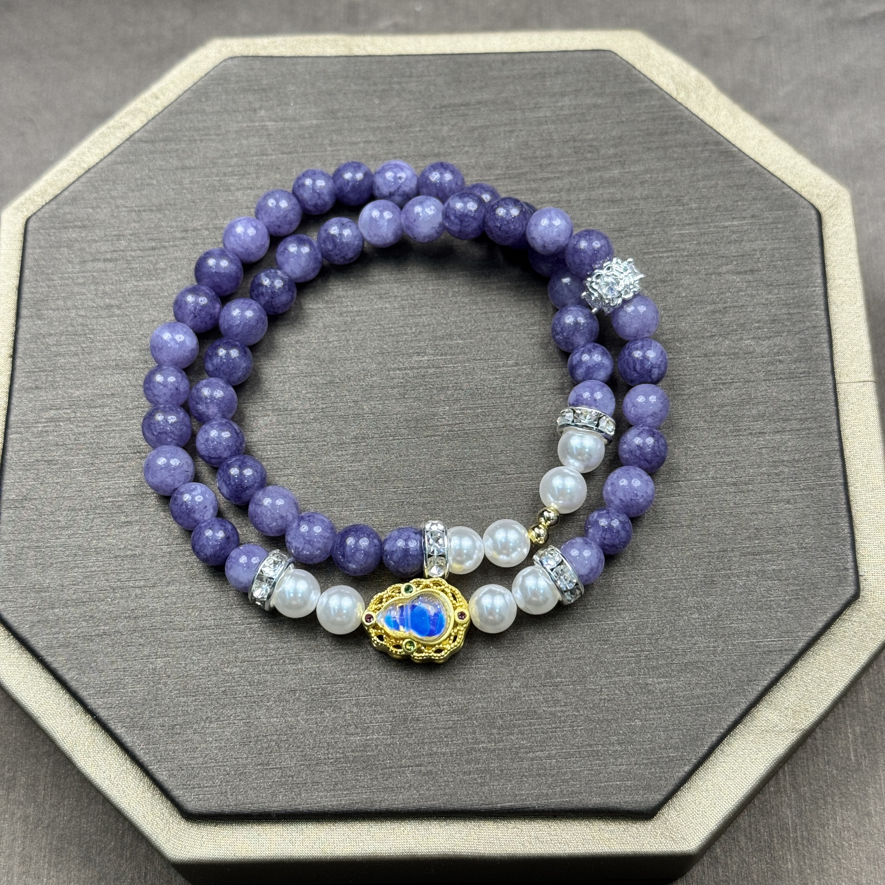 紫水晶手串-无礼盒-zcv041