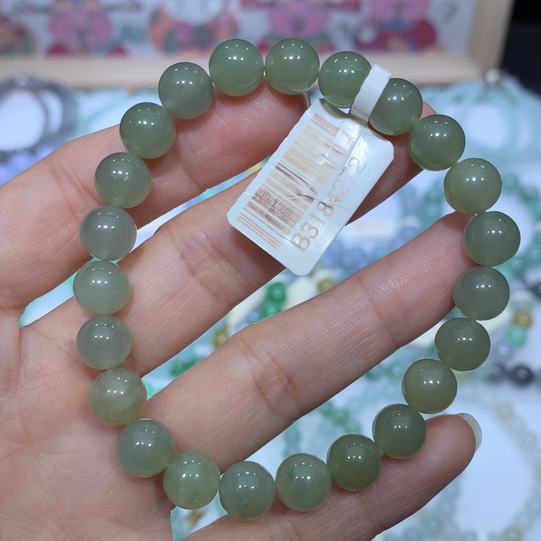 翡翠未镶嵌手链天然