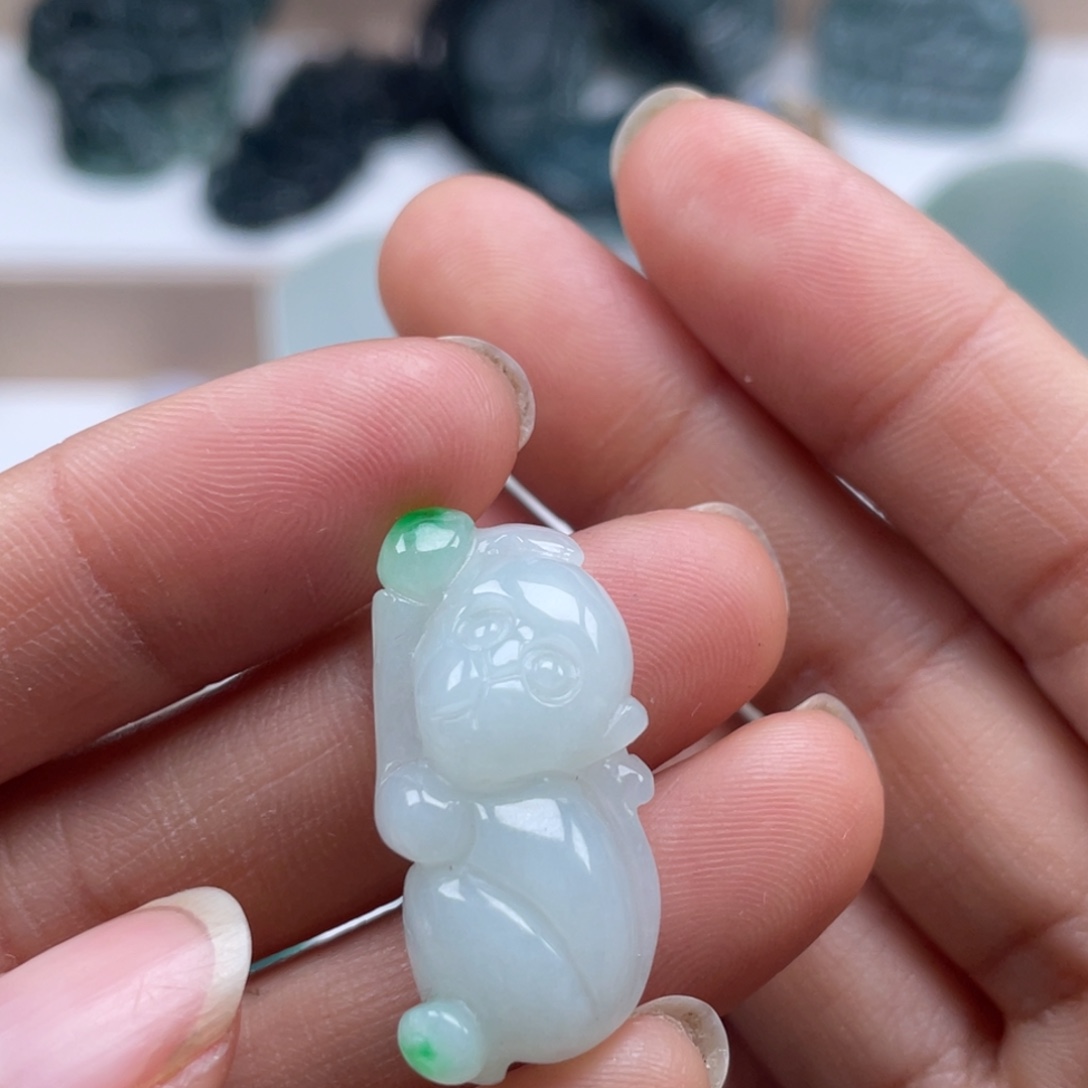 翡翠未镶嵌颈饰天然翡翠