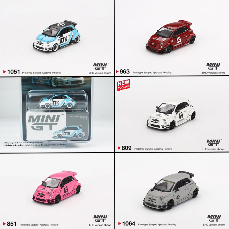 MINIGT 1:64 LB-WORKS x Abas Works 阿巴斯 595 合金车模 #963