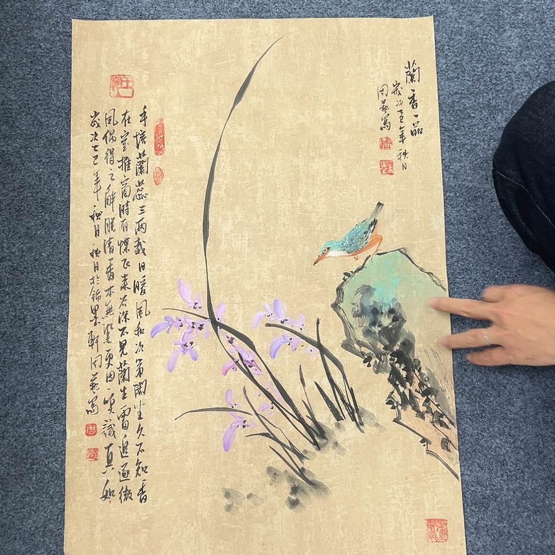国画国画作品纯手绘