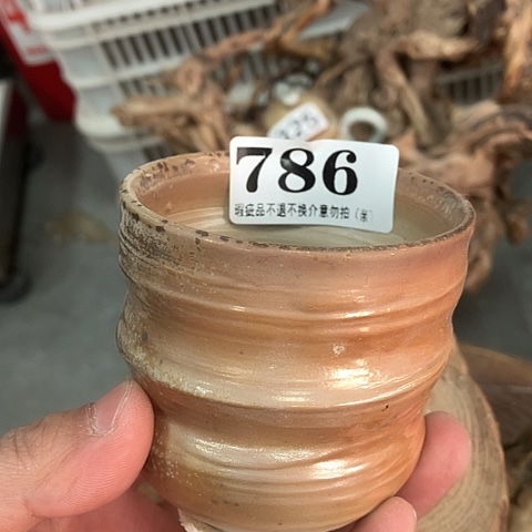柴烧杯子大放漏优瓷柴烧