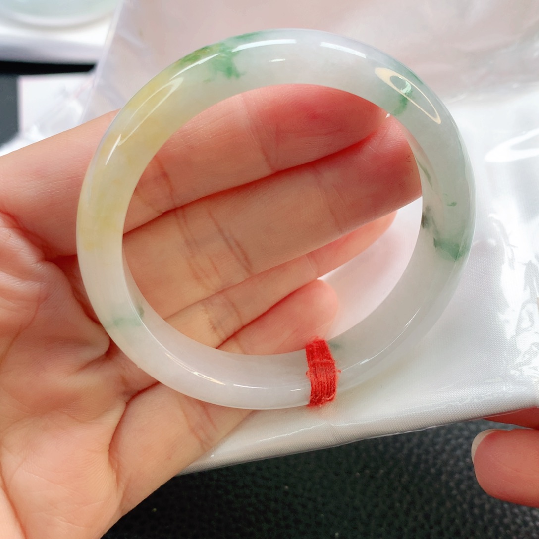 未镶嵌手镯翡翠52正