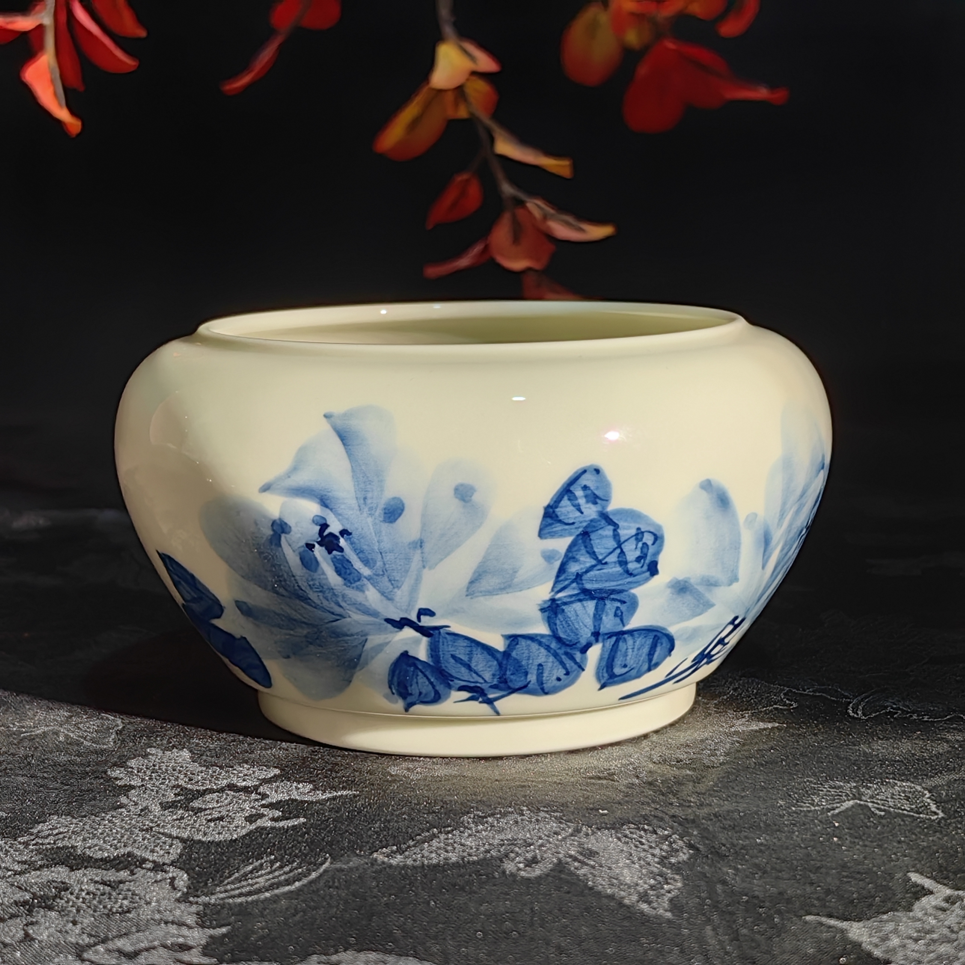 觅纤 青花牡丹水洗-260毫升 MQ433