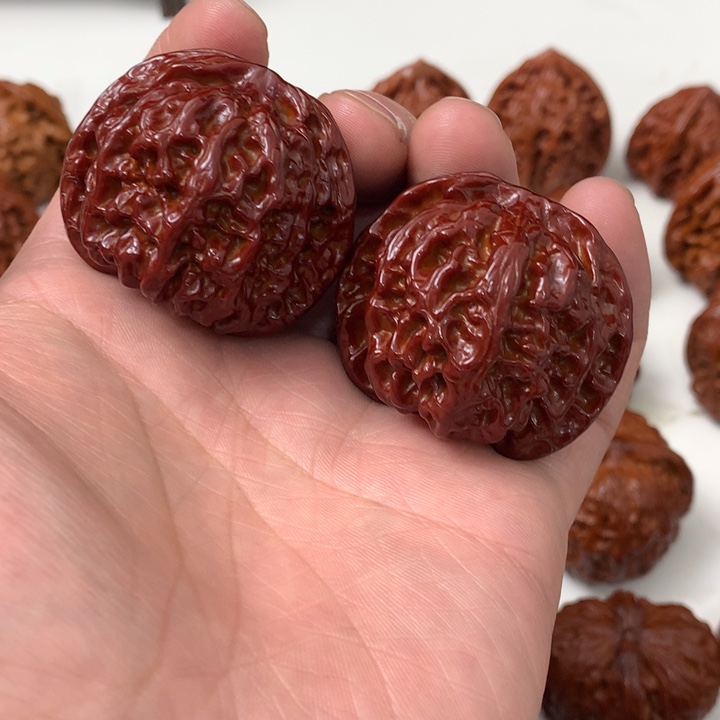 文玩核桃把件苹果42.3