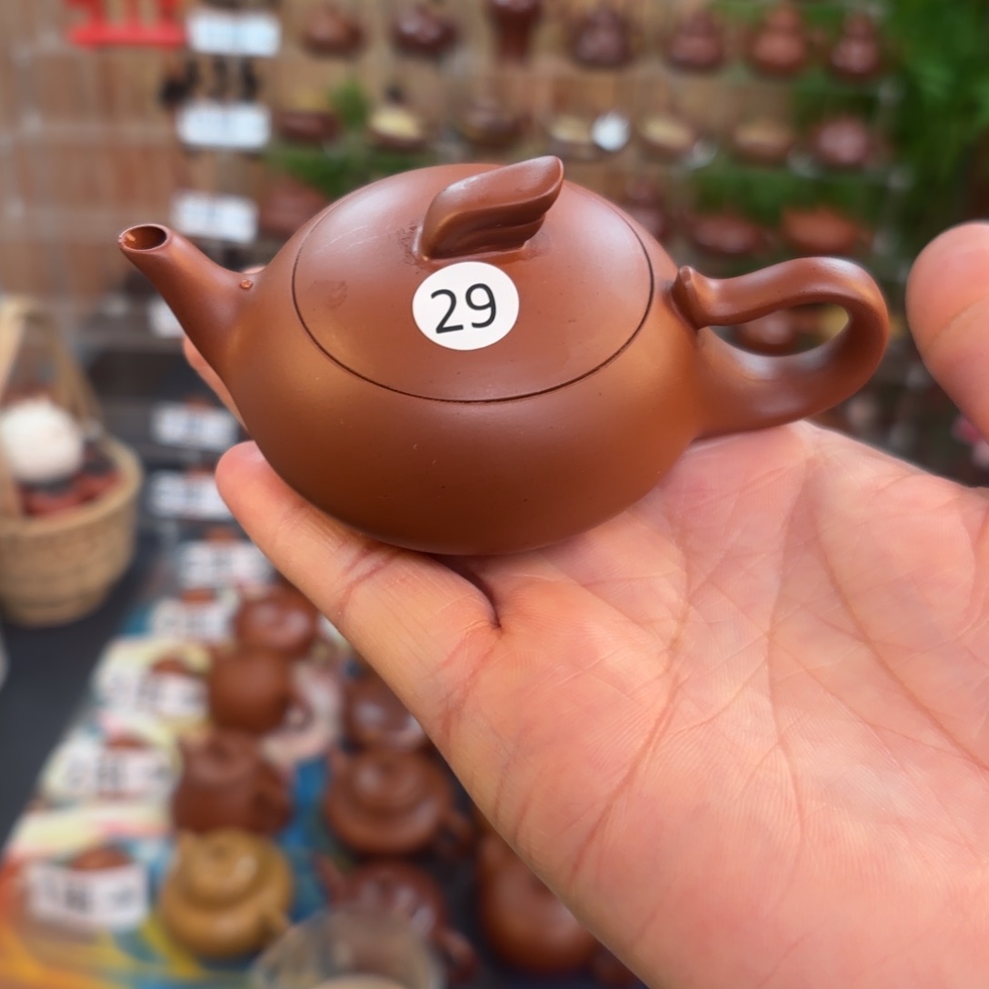 朱泥茶壶朱泥茶壶微瑕40c