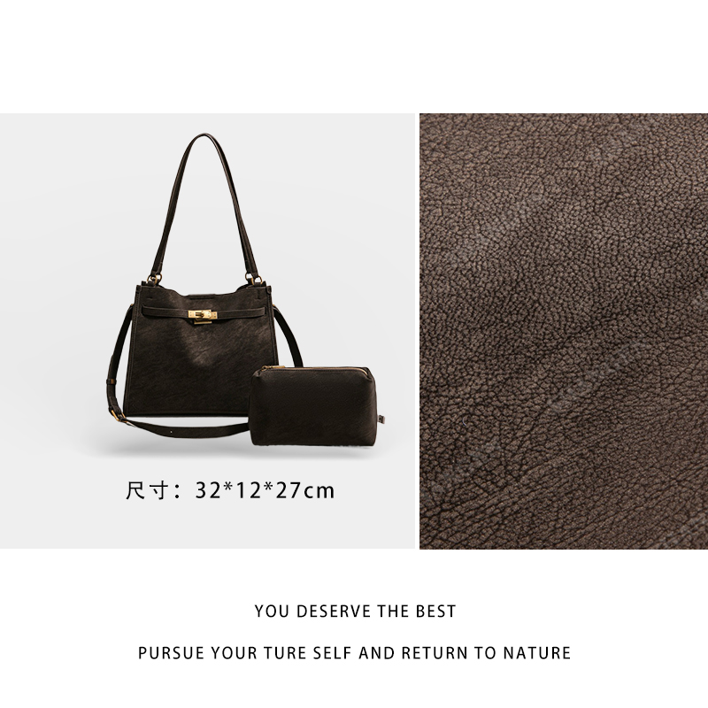 【尚恩CC】SK-63195-咖啡-轻奢百搭腋下新款斜跨女包