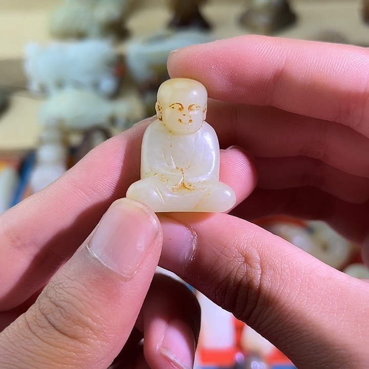 和田玉未镶嵌颈饰良***1