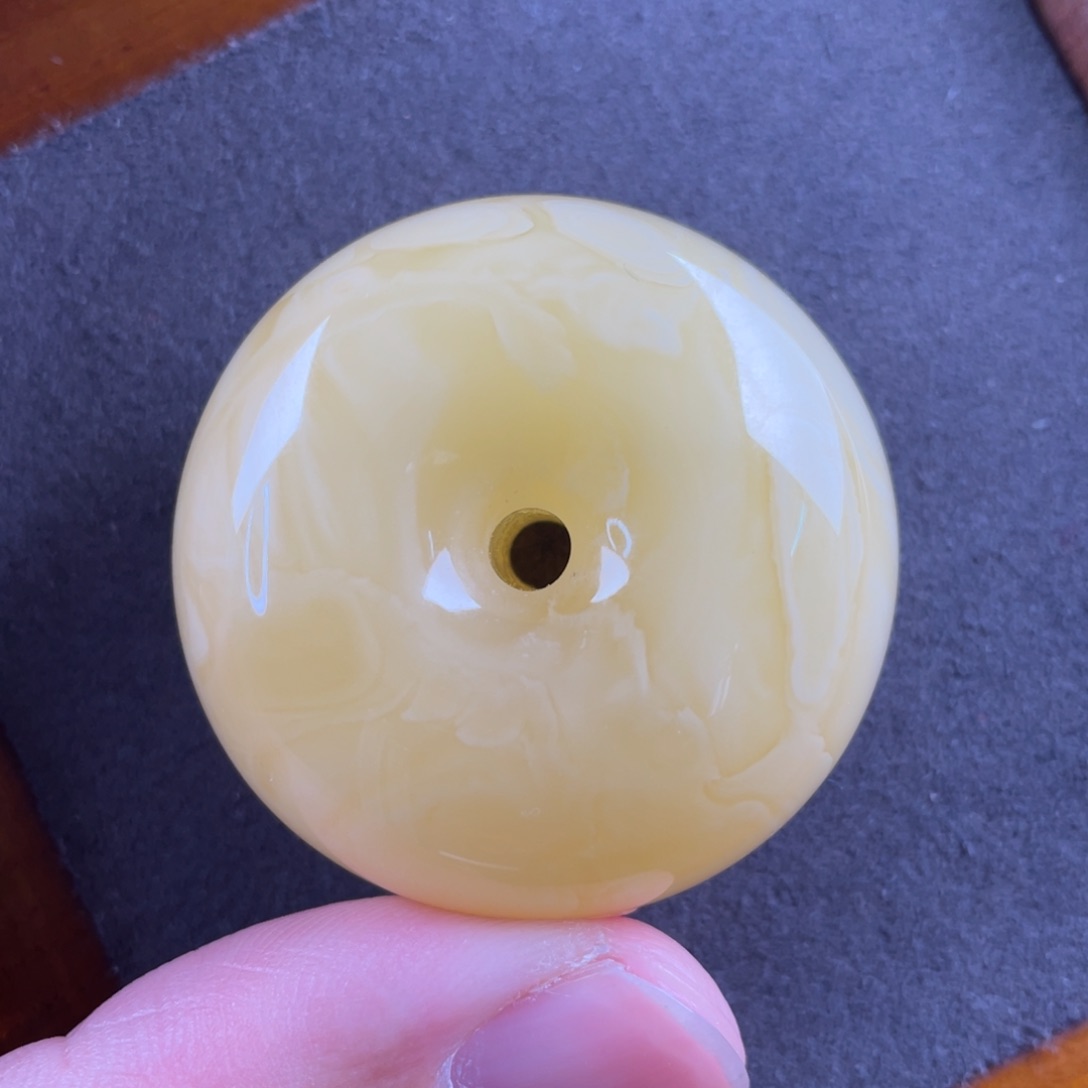 琥珀颈饰未镶嵌蜜蜡吊坠