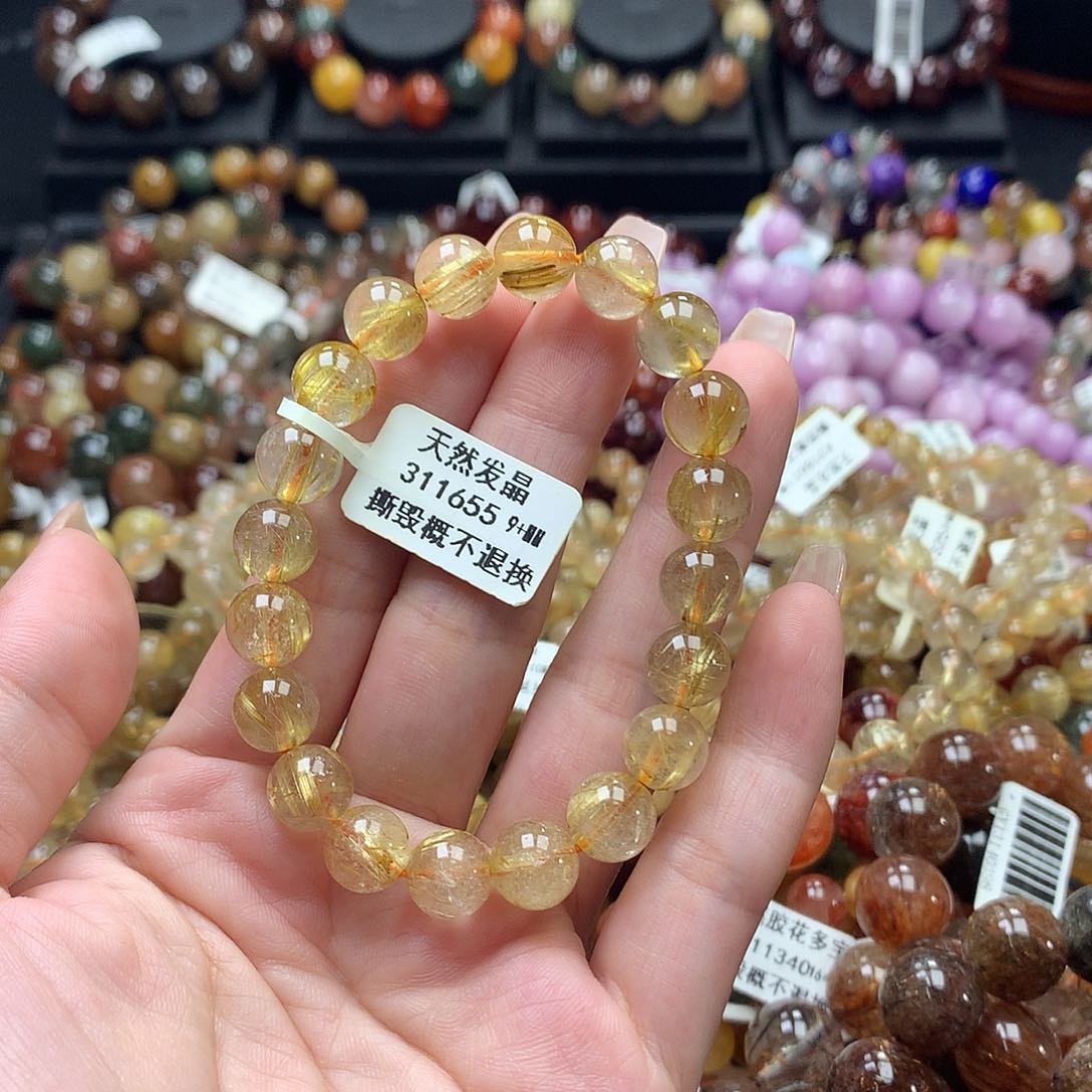 未镶嵌手链水晶，