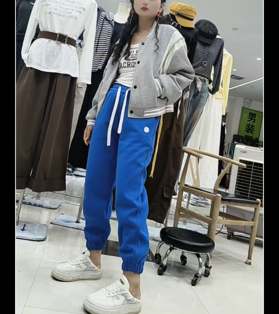 6133#新款卫裤百搭春季秋季春秋休闲时尚