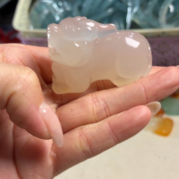 玛瑙/玉髓未镶嵌吊坠(不含链)