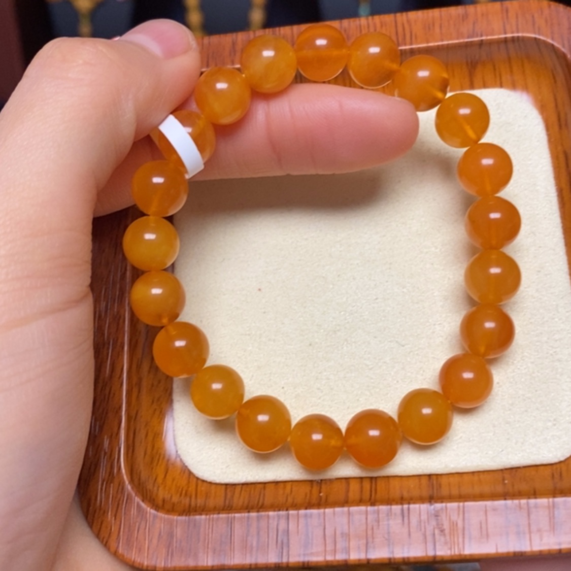 【闪购商品】蜜蜡手链未镶嵌手串