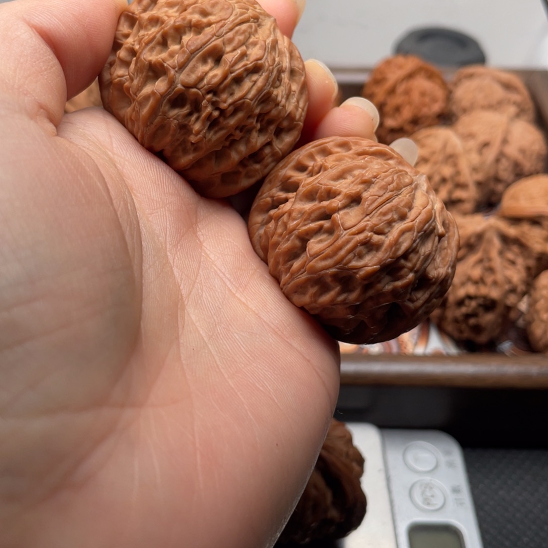 怎***输核桃手串/手链磨盘41尺全品