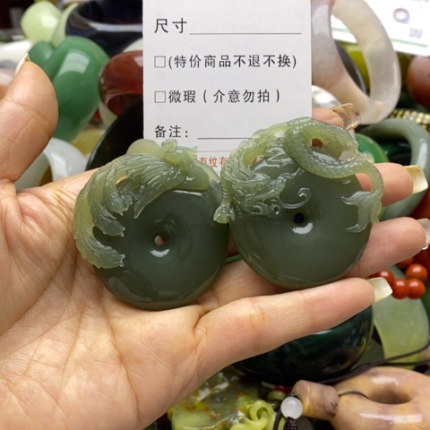 和田玉（糖玉）颈饰未镶嵌萳*