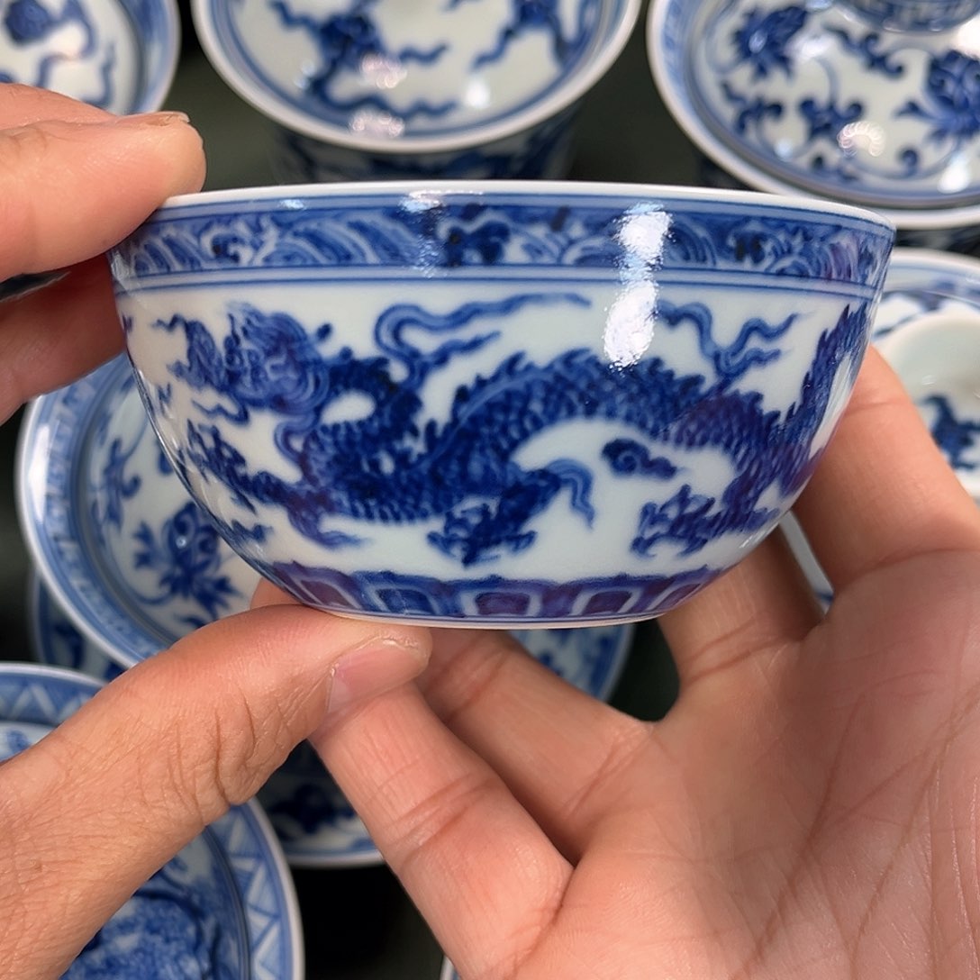 杯青花瓷器青花瓷器