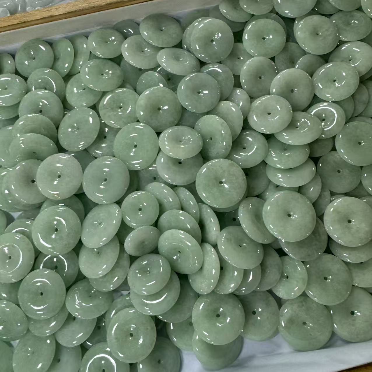 天然a货翡翠平安扣吊坠-c304—多样性发一件