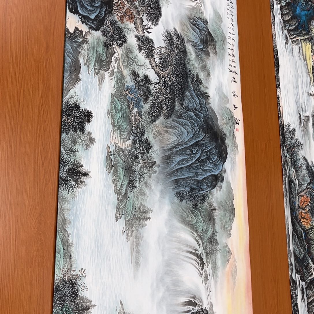 明锐老师精品小八尺画心