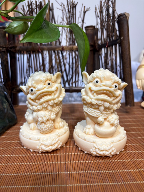 茶宠狮子高10x6×6茶空间家居装饰禅意空间摆件