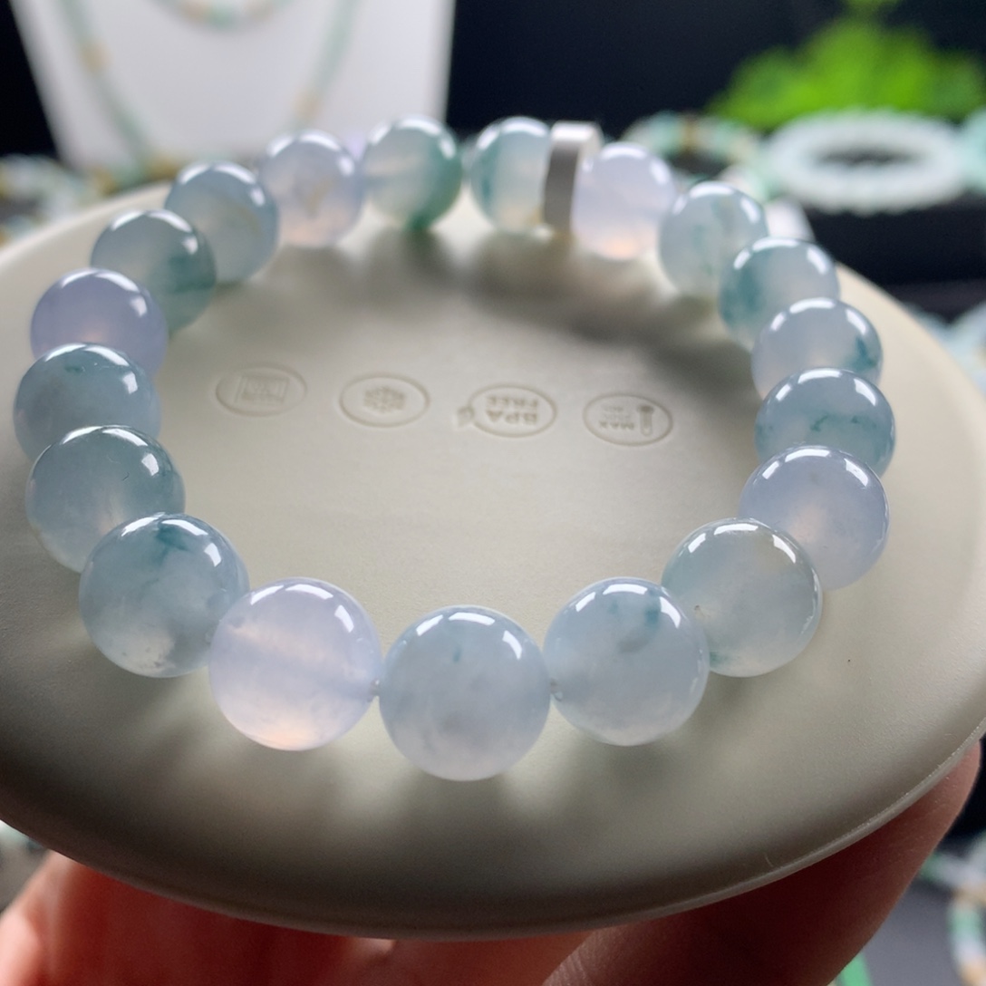 翡翠未镶嵌手链卡10