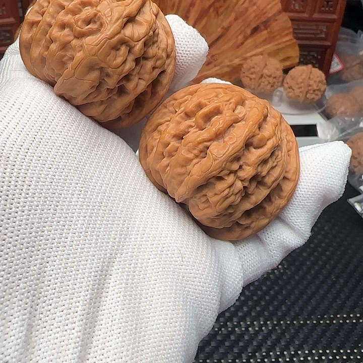 吊坠文玩核桃全品货头平谷九龙46尺顶级福利