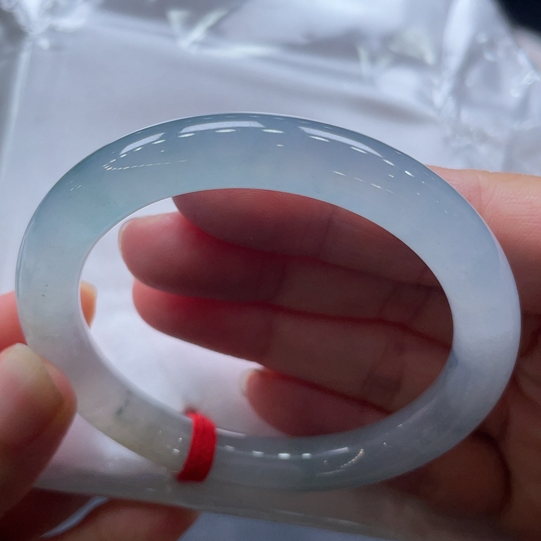 翡翠手镯未镶嵌22号圆条