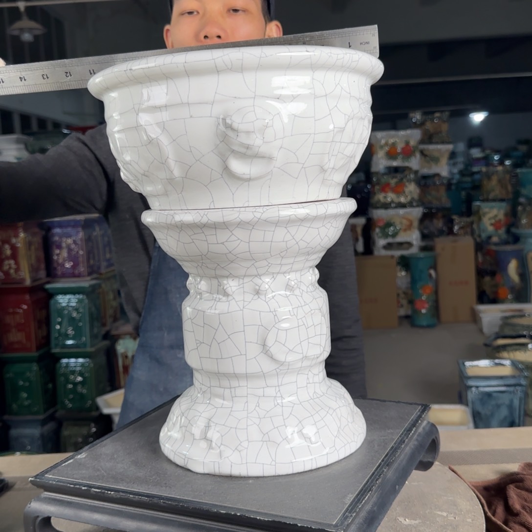 一风堂石湾花盆。