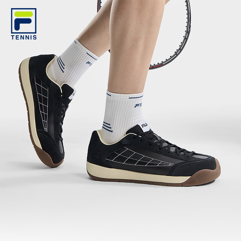 FILA 斐乐官方男鞋TROFEO网球生活鞋2026春新款云游鞋板鞋运动鞋