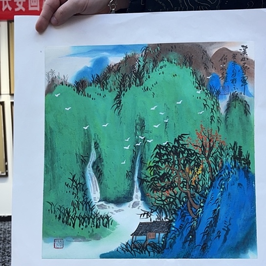 国画我们都是好孩子呀我也