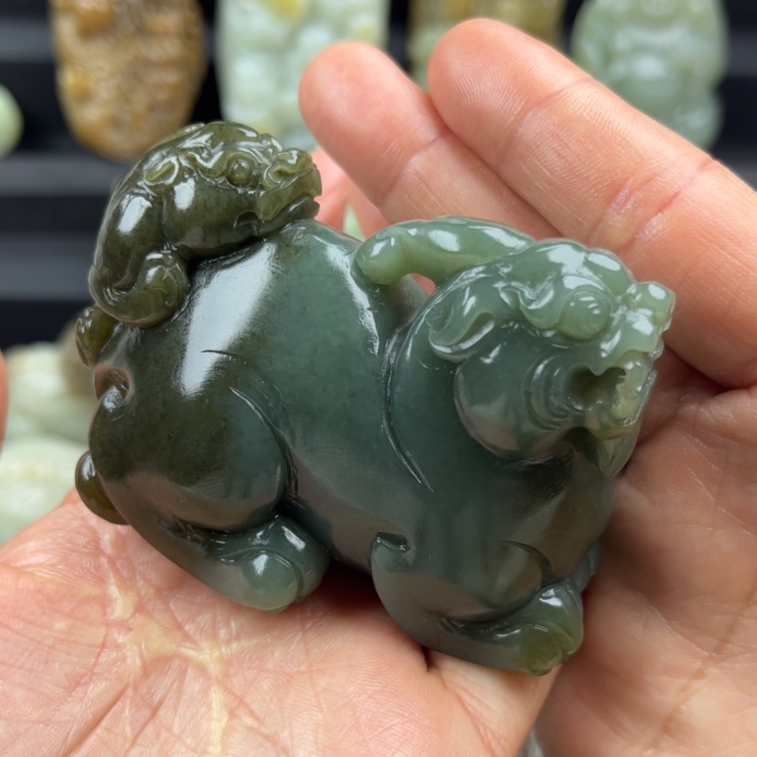 和田玉把件未镶嵌