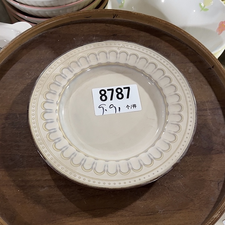 瓷微瑕外贸餐具8787