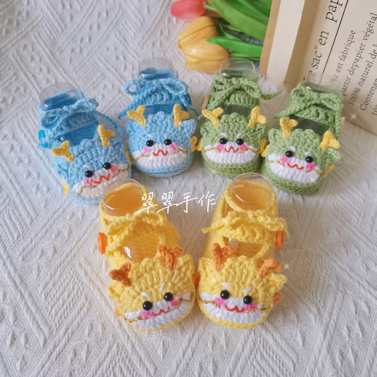 【材料包和成品】春秋夏款龙宝船鞋手工diy材料包送视频教程纯手工