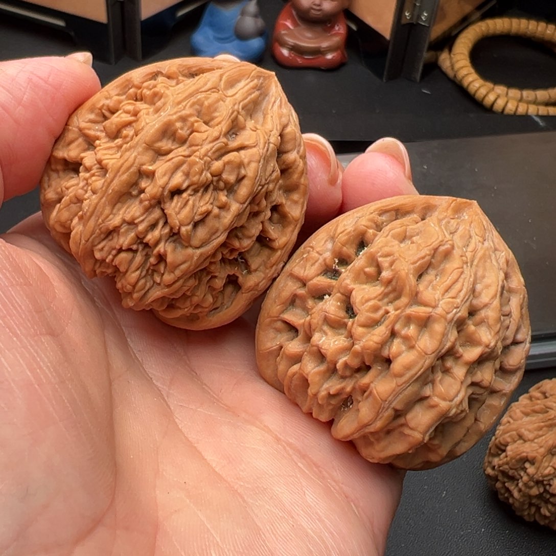 文玩核桃把件?***?虎头王41