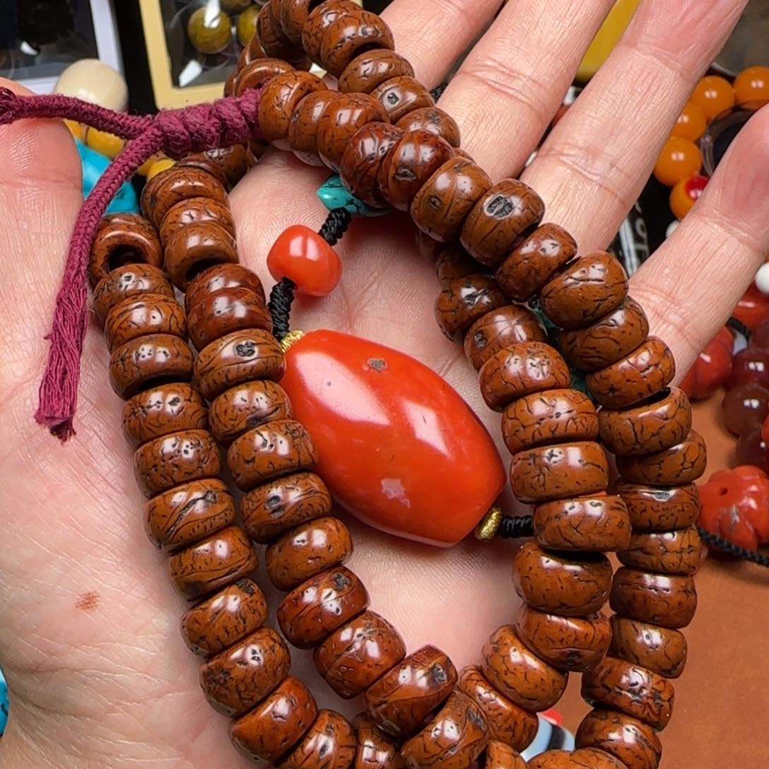 凤眼菩提吊坠菩提子