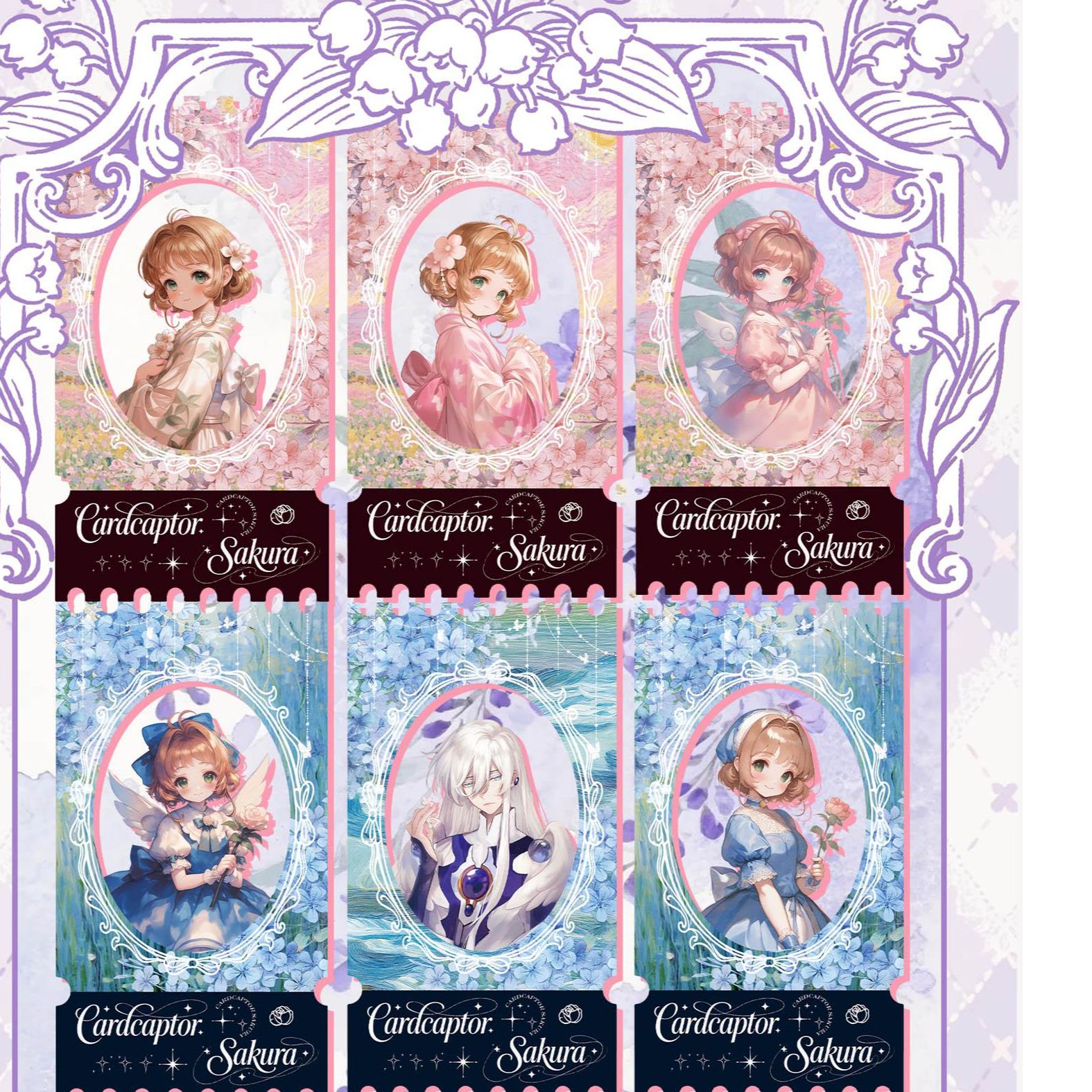 【玩法集】浮世社第3弹魔卡少女樱小樱撕撕乐国产二创卡牌收藏盲盒