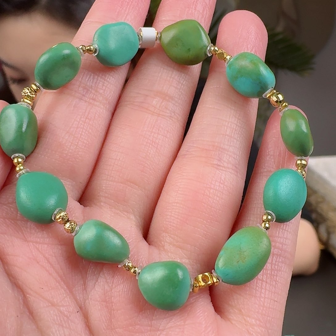 绿松石珠宝奇石未镶嵌