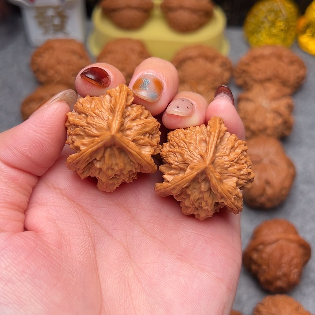 把件文玩核桃熊*毕业精品精配盘山人奔奔35全品