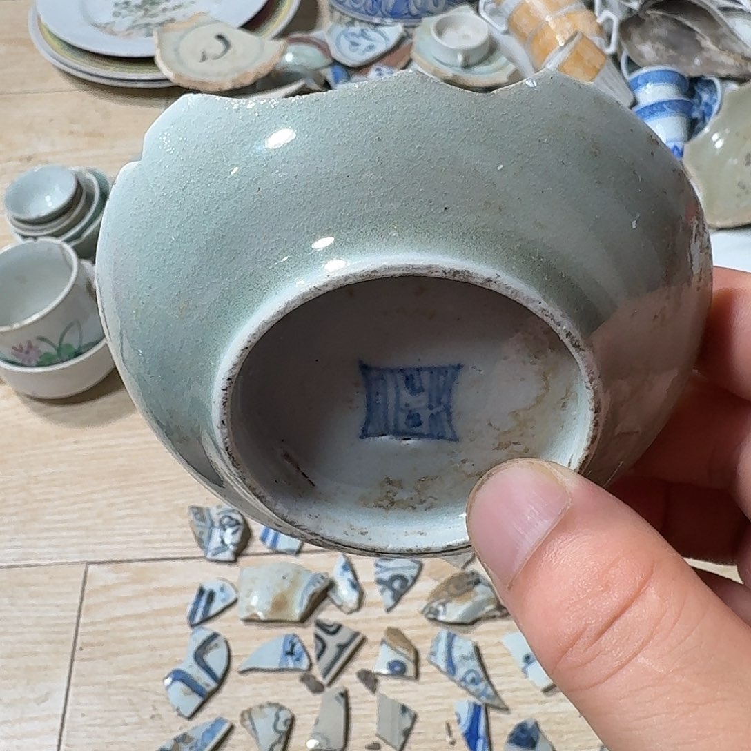 瓷片瓷片标本，顺丰包邮