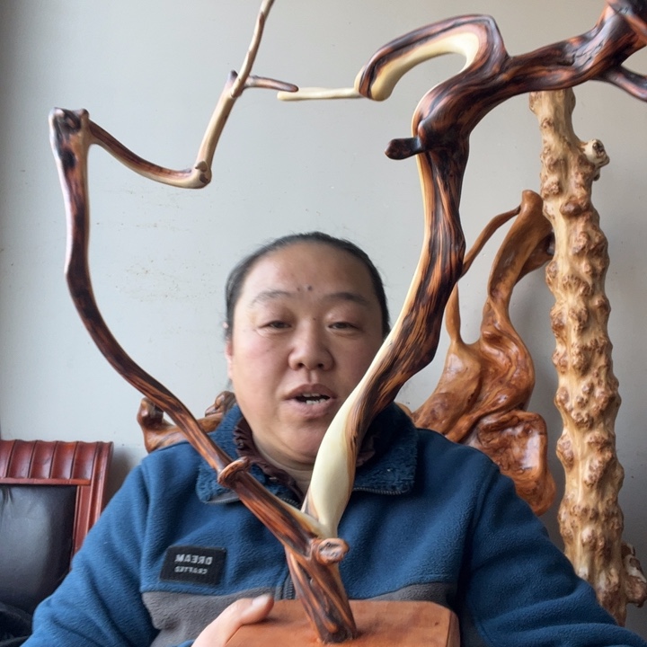 祯***店柏木太行崖柏摆件上车