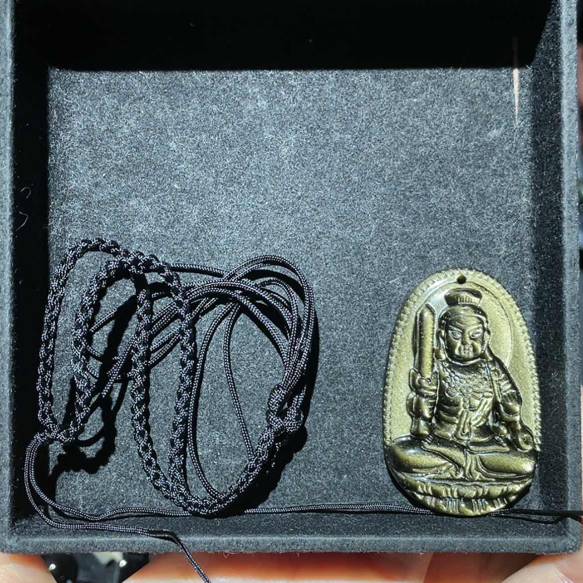 【闪购商品】未镶嵌黑曜岩吊坠(不含链)