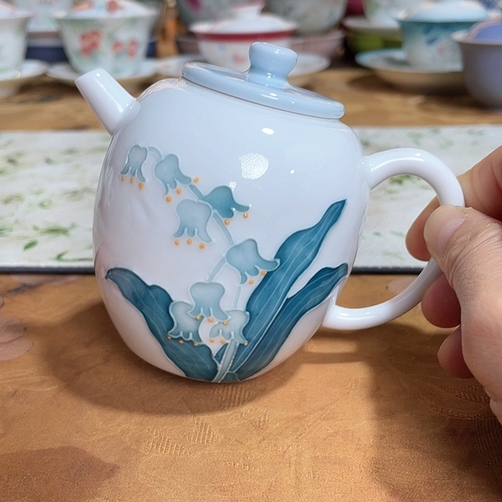 【闪购商品】铃兰幽梦圆珠壶哈哈哈