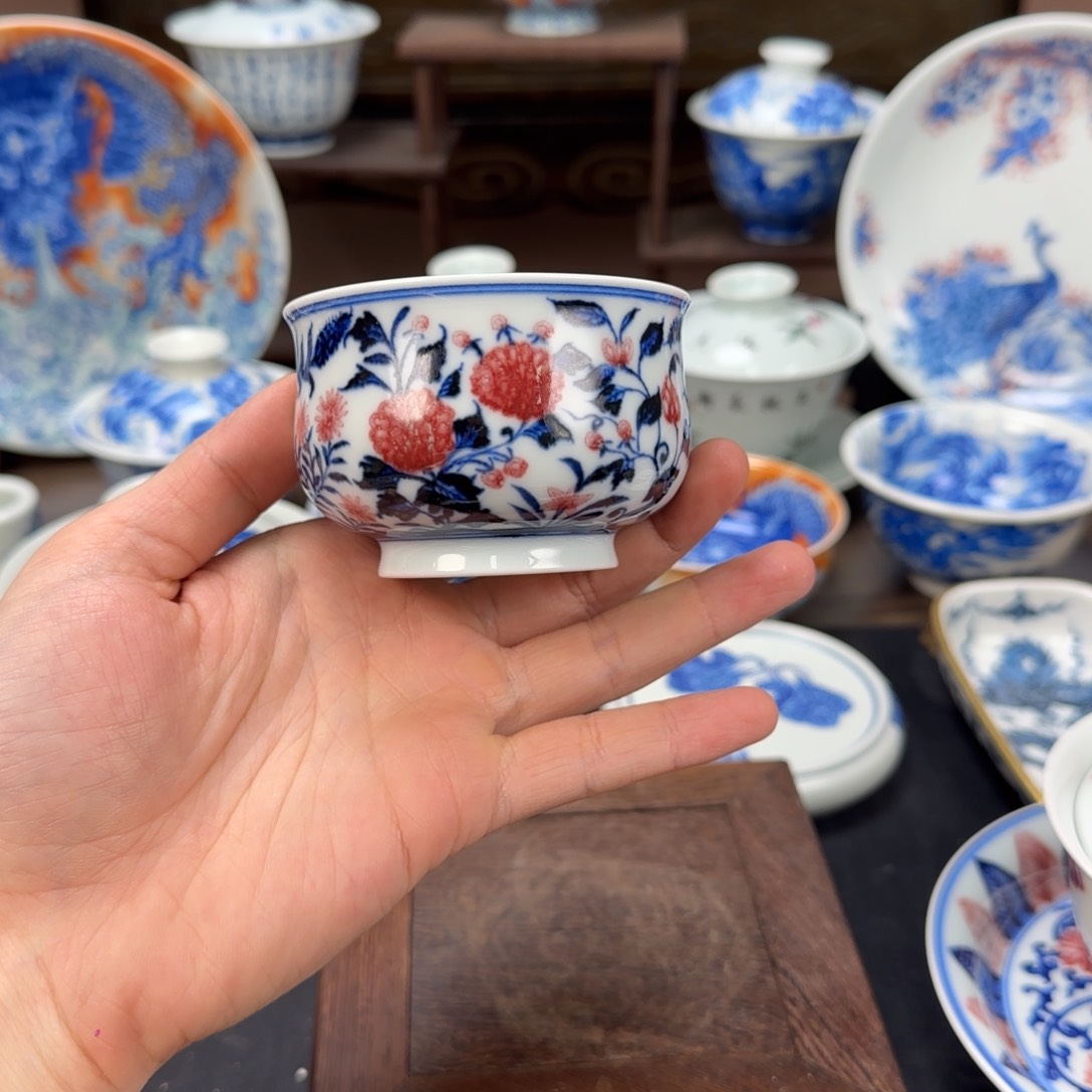 杯在**～景德镇手工手绘陶瓷