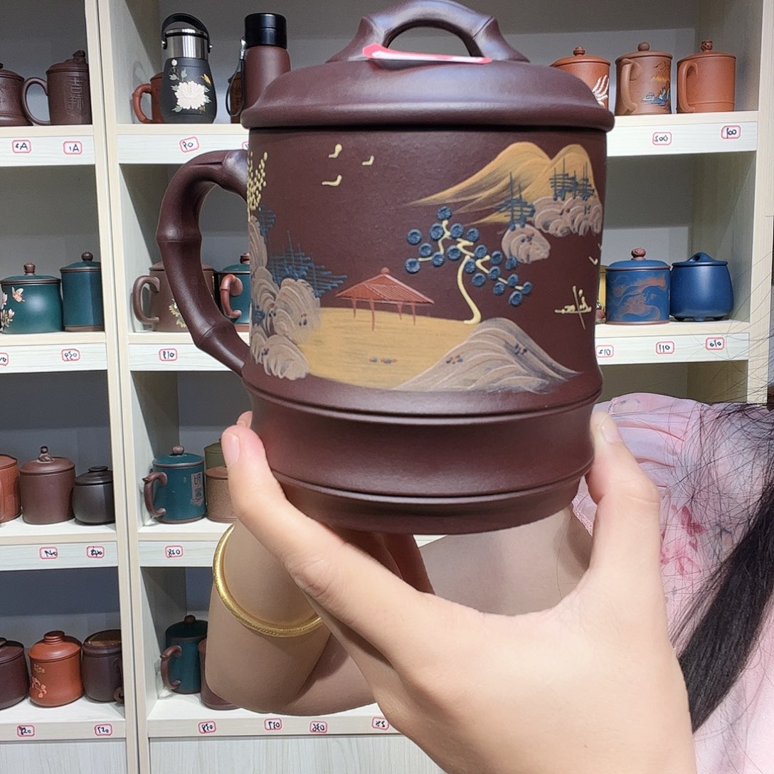 茶杯紫砂手工制作
