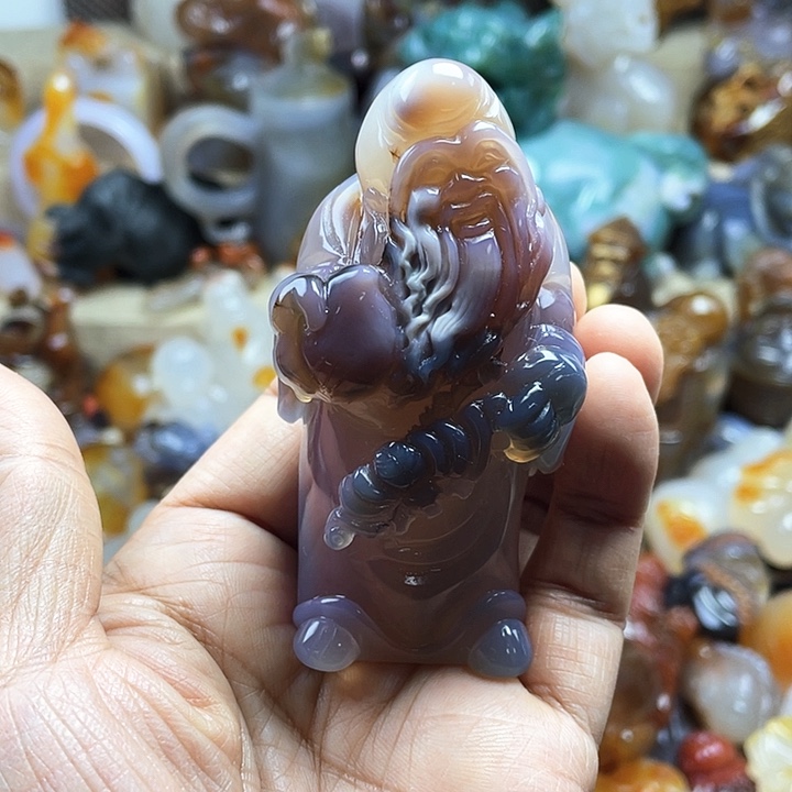 玛瑙/玉髓饰品未镶嵌人**转