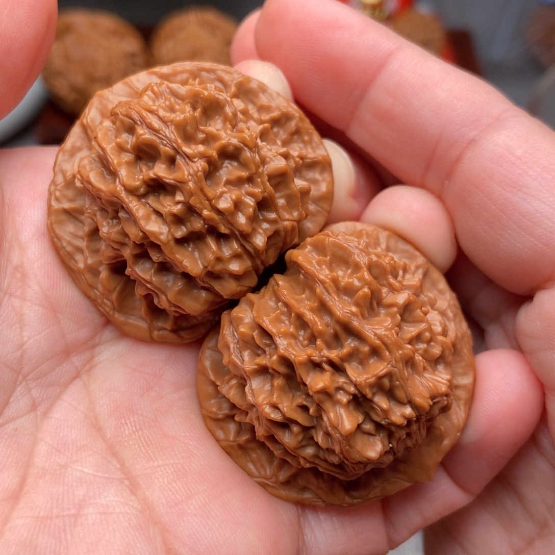 璋***文文玩核桃把件40全野生果